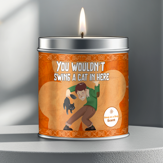 You would’nt swing a cat in here